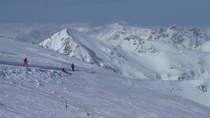 WS vast view of Scottish Glencoe Mountains