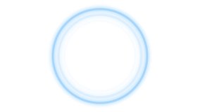 Glowing blue circle, shines and fades. Circle Loading icon loop out animation. - Powered by Shutterstock - Get 15% off with code: PIKWIZARD15
