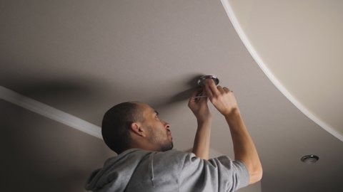 Light Fixture Repair Stock Footage 4k And Hd Clips Shutterstock Light Fixture Repair Stock, Light Fixture Repair