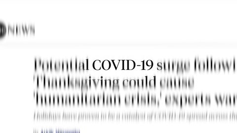 ATHENS-GREECE, 02 DEC 2020 : Animation of Pandemic Coronavirus headline titles across international media. Coronavirus, Covid-19 concept.