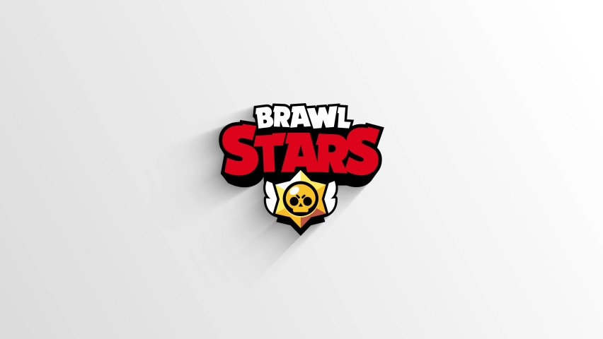 4k Brawl Stars Logo On Stock Footage Video 100 Royalty Free 1063374814 Shutterstock - brawl stars logo white