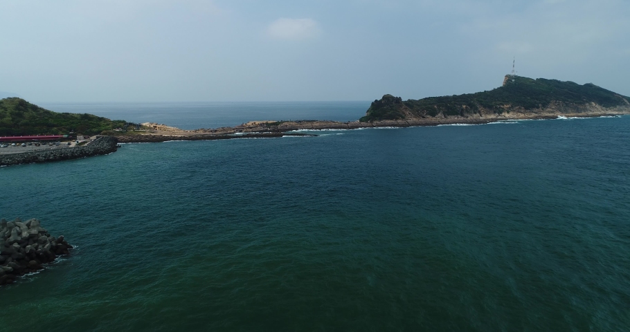 Wednesday, August 2, 2017, Yehliu Coastal scenery, New Taipei City, Taiwan.