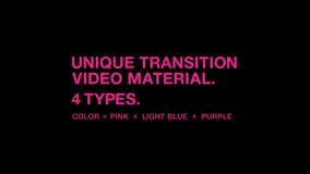 A video with an impressive neon color. Stylish Transitions. Contains 4 types of animation.