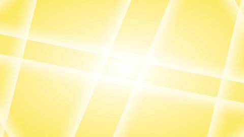 Yellow animated background. Moving intersecting lines. Video effects, looped animation.