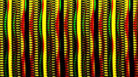 Fire Flame Abstract Nigerian Pattern Moving Down Frame