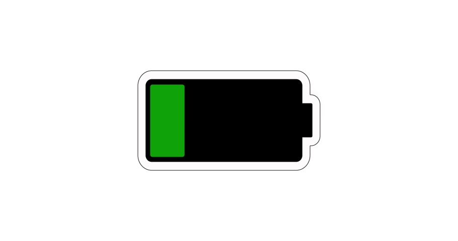 Technology Graphic Animation of Floating Battery on the digital grid are being fully charged on white background. Alkaline battery charging charge indicator icon, level battery energy. 4k. 60 fps Royalty-Free Stock Footage #1063573540
