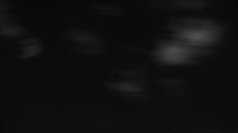 Night sky stars time lapse in 4K. Black and White.