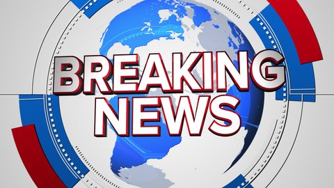Breaking News Animated Text On Green Stock Footage Video (100%  Royalty-free) 1063748686 | Shutterstock
