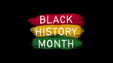 Black History Month Hand-Drawn Animation 4k
