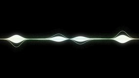 Sound wave , line wave isolated on black background. Multicolored digital sound wave equalizer. Audio technology wave concept and design under the concept of black and colorful emphasize simplicity. - Powered by Shutterstock - Get 15% off with code: PIKWIZARD15