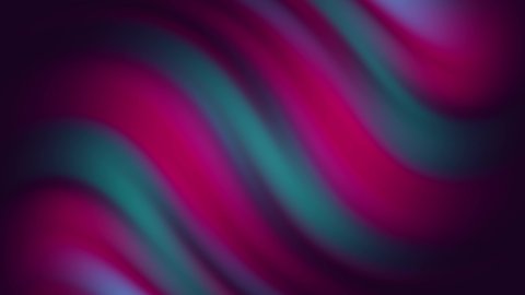 Looped blue and purple gradient background texture. Abstract looped 4k animated ripple forms on flowing surface. Motion and backdrop design concept. Moving dynamic 3D template for advertising video