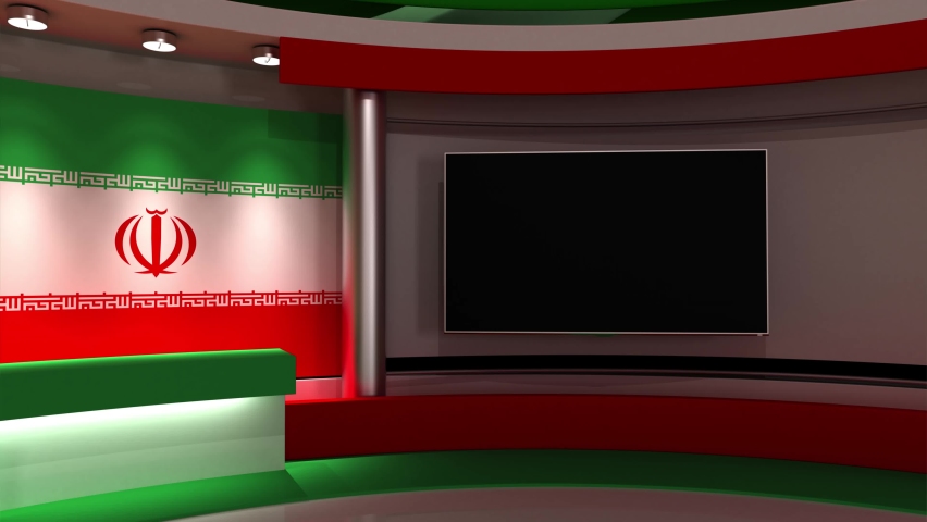 Tv Studio Loop Animation Iran Stock Footage Video 100 Royalty Free Shutterstock