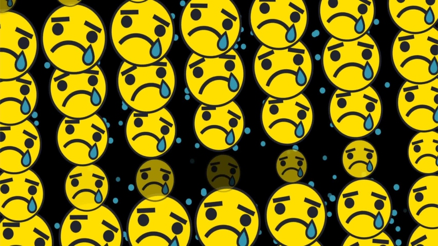 Single Tear Emoji with variety of animations