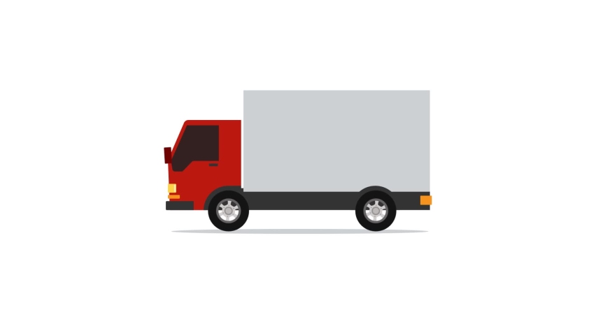 Forklift White Background Stock Video Footage - 4K and HD Video Clips