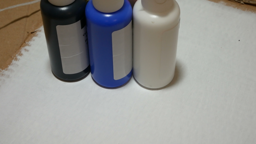 Lots Of Acrylic Colors Paint