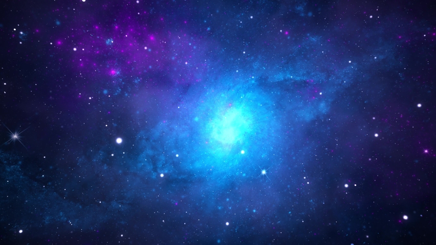 4K 3d Flying inside Epic Storm of Galaxy Clouds and Lightning Nebula Seamless Loop. nebula clouds in outer space, background space Animation. in dark space, studded with stars and nebulae | Shutterstock HD Video #1063831315