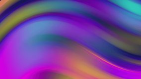 Endless Colourful Abstract Animation. Abstract Loop. Multicolor Liquid Animated Background. Ultra HD 4K 