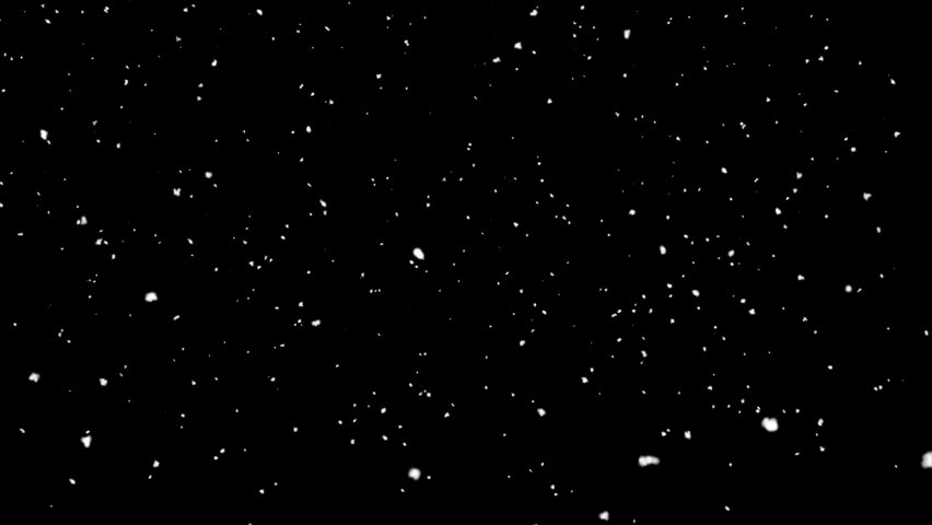 Snow fall concept. Falling raindrops or snow against a black background | Shutterstock HD Video #1063870642