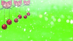 Merry Christmas On Green Background Free Motion Graphics Backgrounds Download Clips Holidays