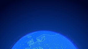 digital world map futuristic abstract background, big data analysis technology - Powered by Shutterstock - Get 15% off with code: PIKWIZARD15