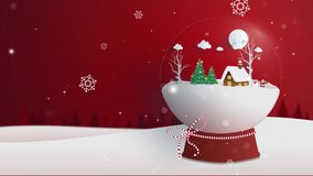 2D Motion graphics Merry Christmas concept, Merry Christmas. Happy Christmas companions. - Powered by Shutterstock - Get 15% off with code: PIKWIZARD15