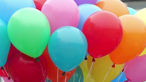 Lot of colorful balloons in the air. - Powered by Shutterstock - Get 15% off with code: PIKWIZARD15