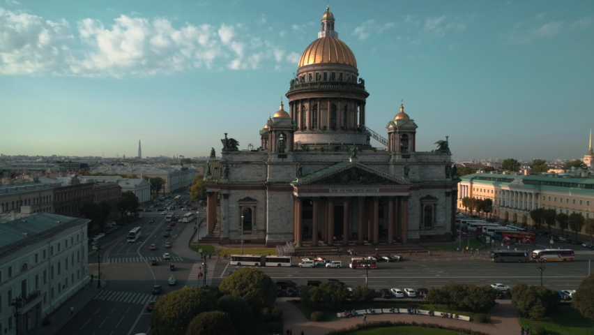 Aerial view of St. Isaac