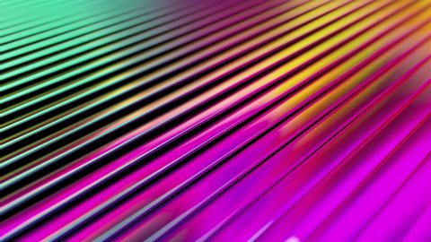 abstract background glowing stripes animation wave Stock Footage Video