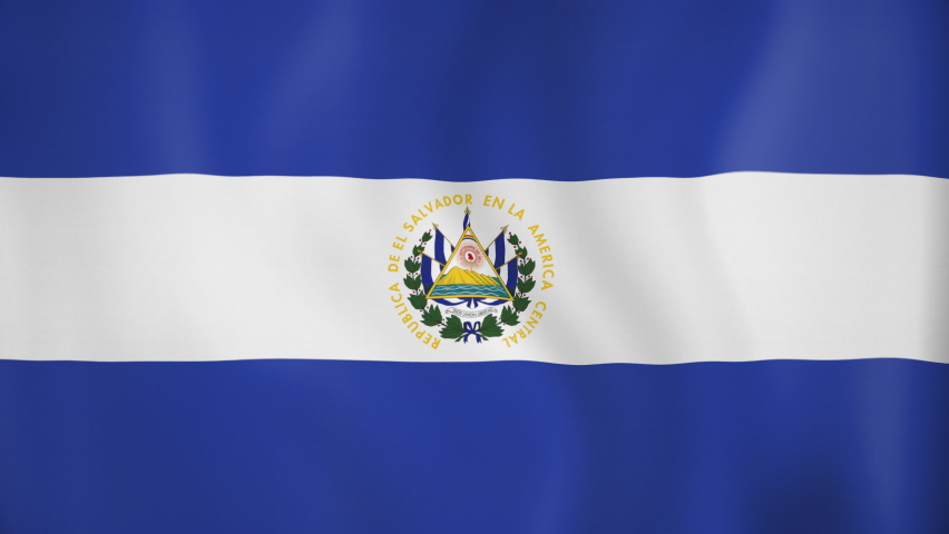 el salvador animated flag seamless loop Stock Footage Video (100% ...