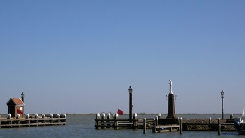 View of the Harbor of Volendam