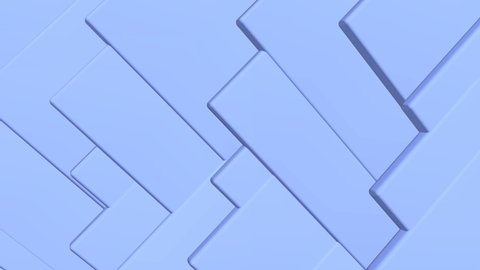 Abstract video screen saver moving volumetric blue background computer render
