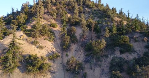 Tejon Pass Aerial Lockwood Valley California Mountains Drone