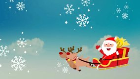 Beautiful and cool animated Christmas greetings