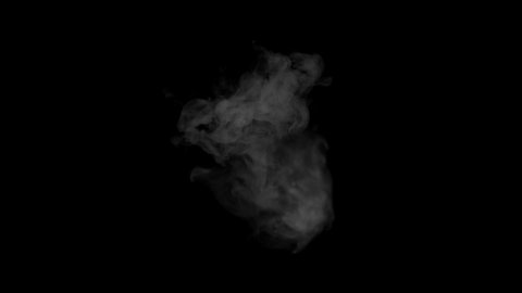 暗い背景にスローモーションのソフトフォグ 黒い背景にリアルな大気のグレーの煙 ゆっくりと浮かぶ白い煙が上がる 抽象的な霞 アニメーションミストエフェクト 煙 の動画素材 ロイヤリティフリー Shutterstock