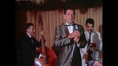 CIRCA 1963 - In this musical, a quartet performs a love song in an old-fashioned nightclub.
