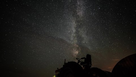 Time Lapse Clear Night Sky Stock Footage Video 100 Royalty Free 11892614 Shutterstock
