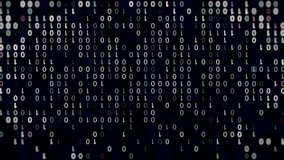 Abstract 3D Futuristic digital data code appear on black background, seamless loop. Animation. Cyber attack and creation of malicious software. - Powered by Shutterstock - Get 15% off with code: PIKWIZARD15