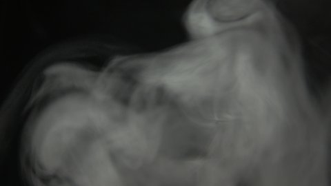 Smoke black background isolated abstract