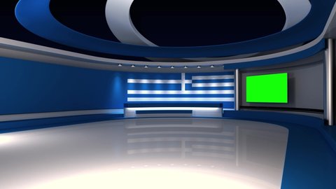 Virtual Studio With A Table Stock Footage Video 100 Royalty Free Shutterstock