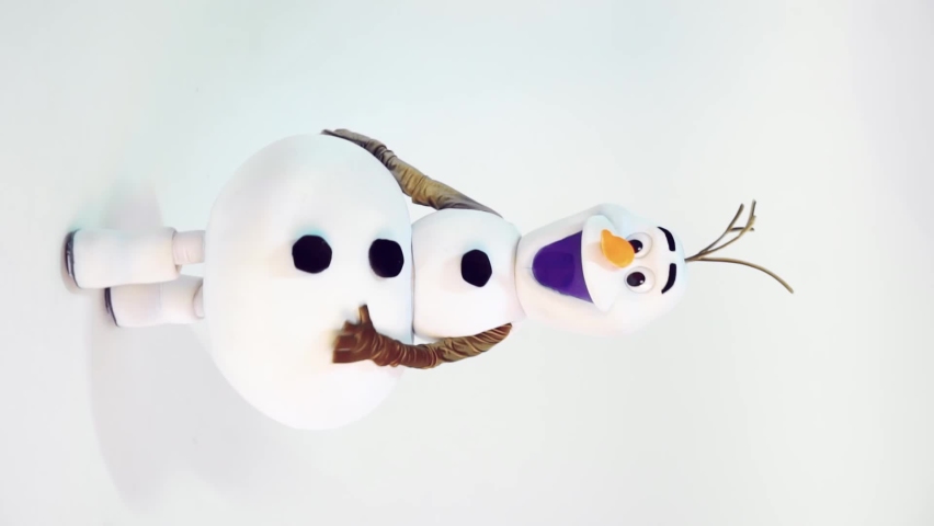 frozen cartoon video