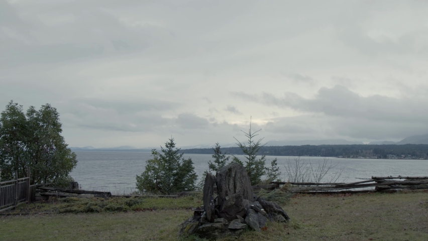 Timelapse of Clouds in the Island
