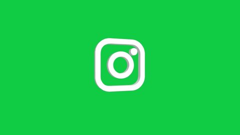 Tham quan bức tranh biểu tượng Instagram 3D đầy màu sắc trên nền xanh lục và cảm nhận sự sống động của hình ảnh. Bức tranh này giúp bạn tăng thêm niềm đam mê với chức năng Instagram.