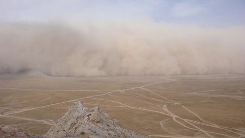 Heavy Desert Storm in Afghanistan