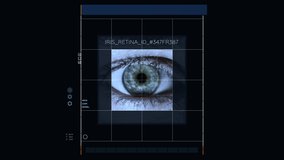 Detecting People by Biometric Data. Retina. Beautiful Green Eye gets Access Granted. Scanning the eye. Futuristic and Modern Spy Technology. Advanced searching system. Computer User interface.Close Up - Powered by Shutterstock - Get 15% off with code: PIKWIZARD15