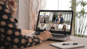 multi-ethnic people working on project from home by video chat conference,online meeting of business coworkers communicate using web app on laptop computer - Powered by Shutterstock - Get 15% off with code: PIKWIZARD15