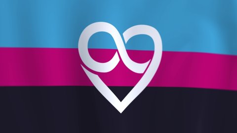 Polyamory Flag Stock Video Footage 4k And Hd Video Clips Shutterstock