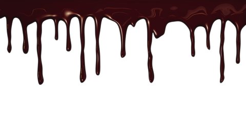 Paint Dripping Dripping Liquid Paint Flows Stock Vector (Royalty Free ...