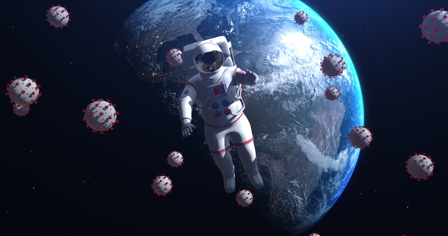 Space try. Астронавт вирус.