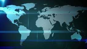 Animation of numbers changing data processing over world map. global technology connection digital interface concept digitally generated image. - Powered by Shutterstock - Get 15% off with code: PIKWIZARD15