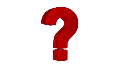 Animation Of Question Mark Rotation Stock Footage Video 100 Royalty Free 7138534 Shutterstock